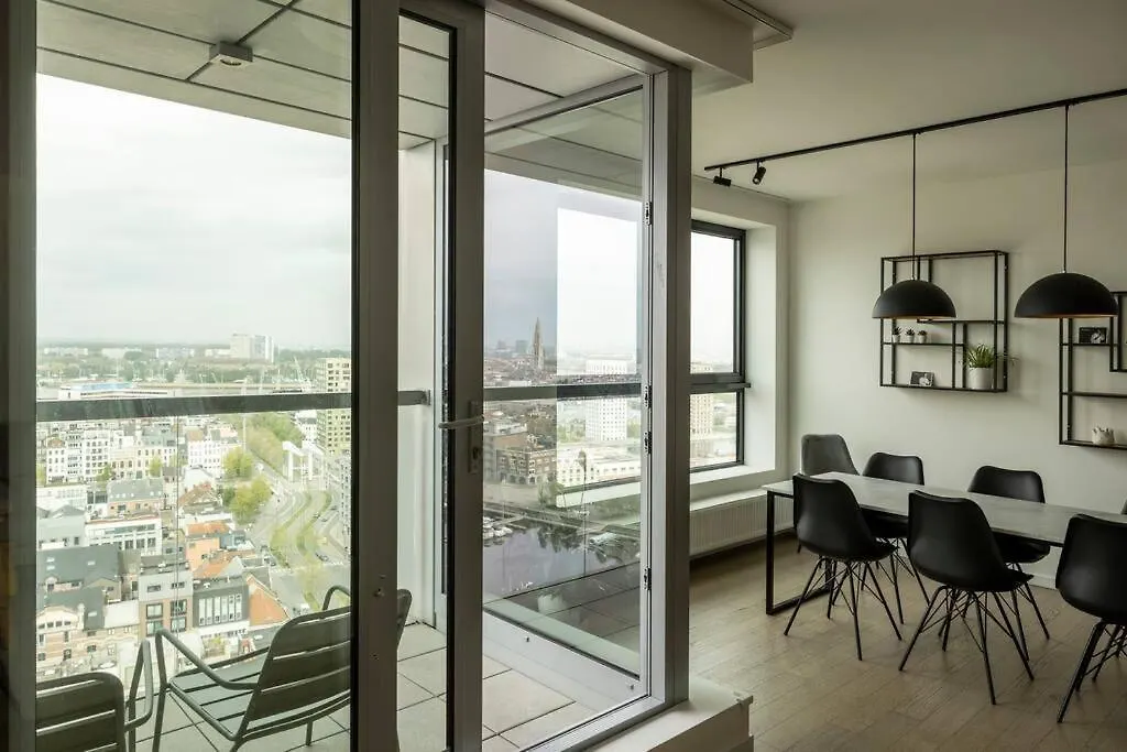 Uniek Appartement -Zicht Schelde 安特卫普 0*,  比利时